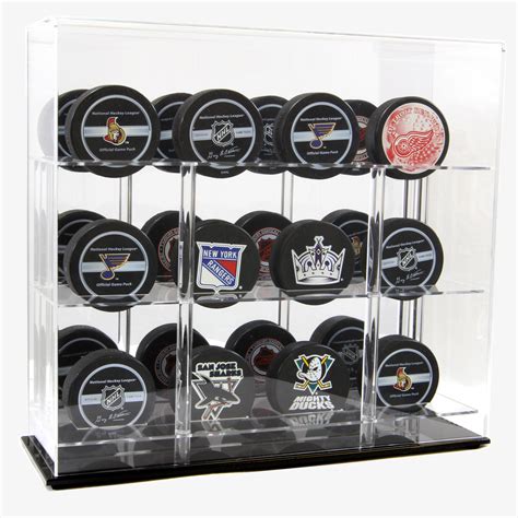 acrylic hockey puck display case.